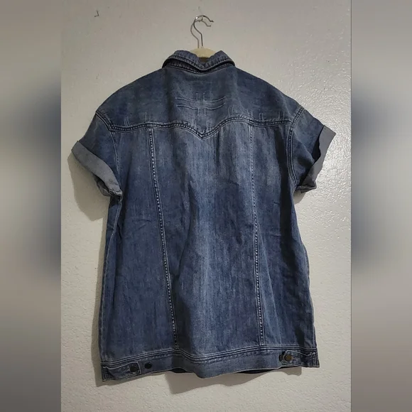Liverpool Denim Button Up - Picture 2 of 4